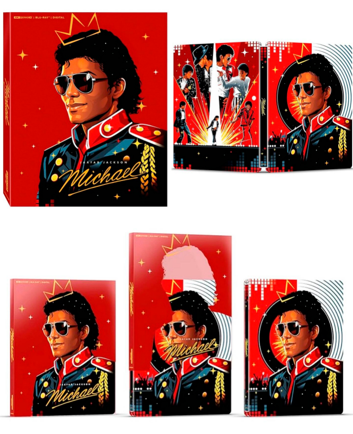 MICHAEL (2026) 4K + BLURAY + DIGITAL STEELBOOK AMAZON EXCLUSIVE