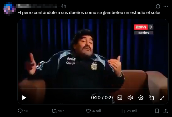 Usuarios reaccionaron con humor al momento captado en el partido.