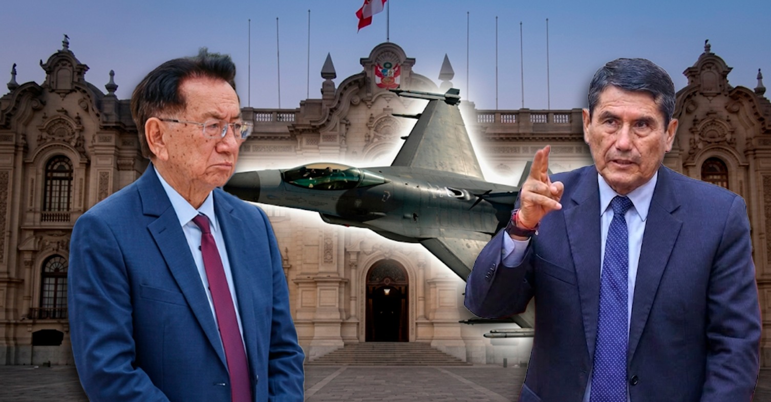Premier Luis Arroyo defiende compra de aviones F-16 y contradice versión de José Balcázar sobre supuesta adquisición 
