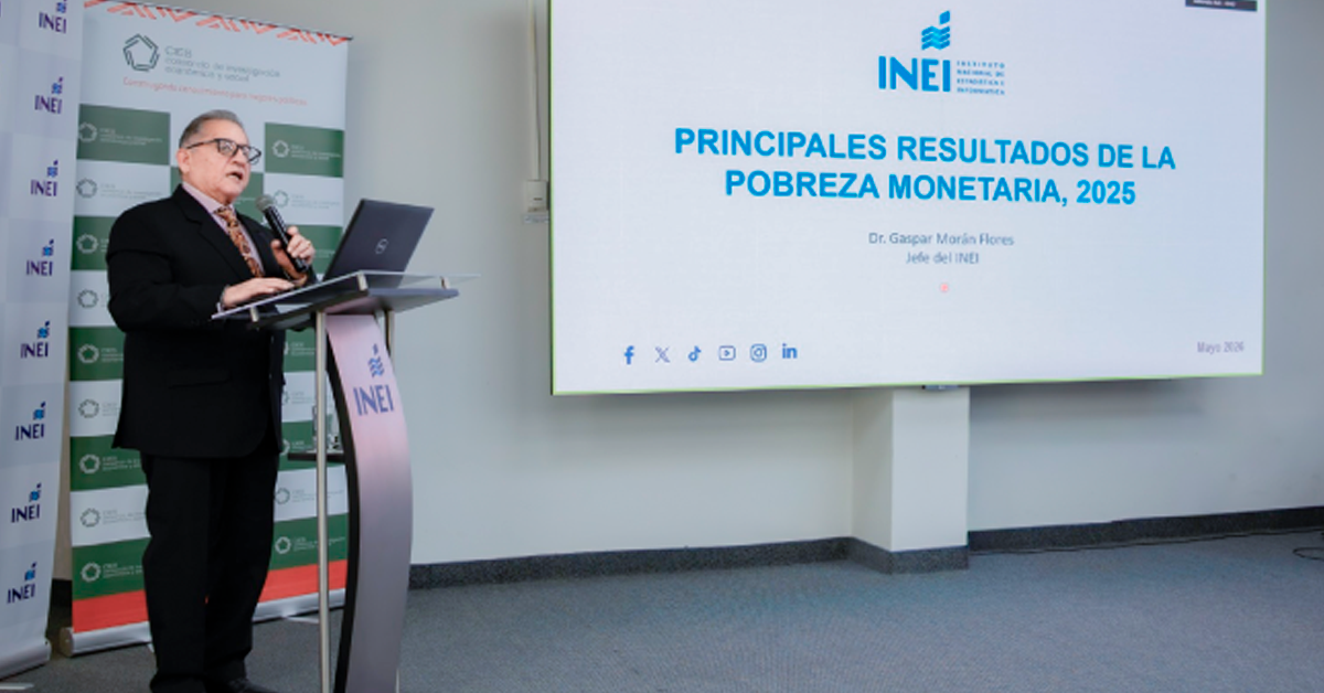Cerca a 9 millones de peruanos continúan en situación de pobreza, según INEI
