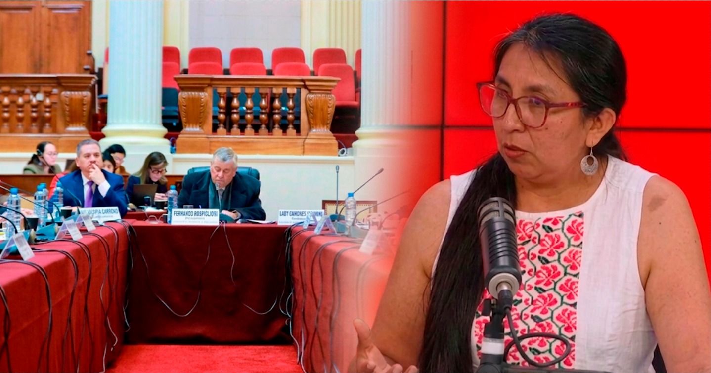 Ruth Luque denuncia uso de la Comisión de Constitución para cuestionar resultados de las elecciones generales