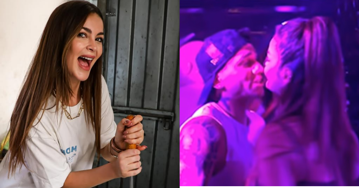 ¡AMPAY! Laura Spoya y su 'colágeno' son captados a punto de besarse en discoteca, pese a negar romance