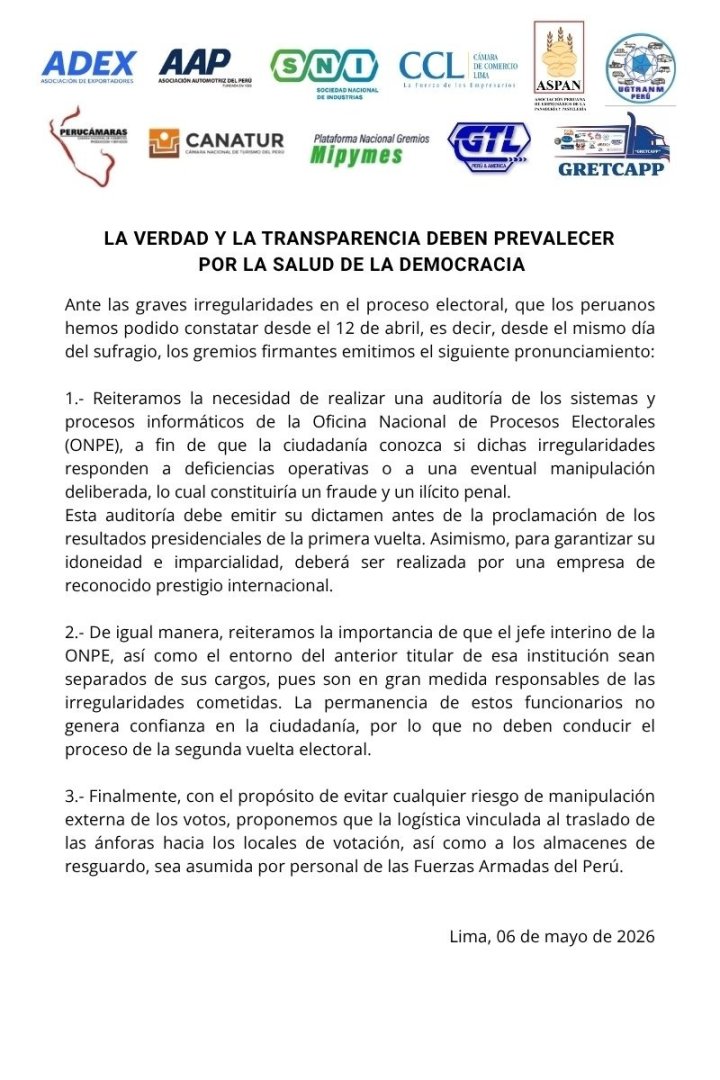 Comunicado