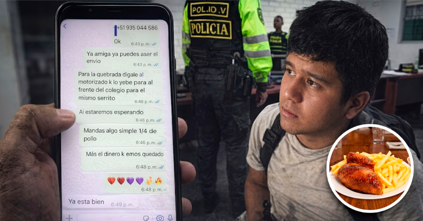 Cayó extorsionador que le pedía 1/4 de pollo a su víctima en una peluquería en Carabayllo