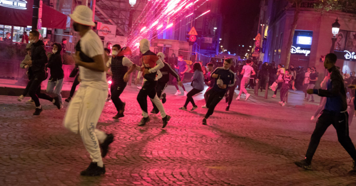 PSG a la final de la Champions:127 detenidos y más de 20 heridos dejó violenta celebración en París