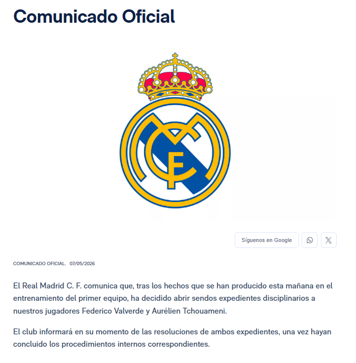 Expediente disciplinario.