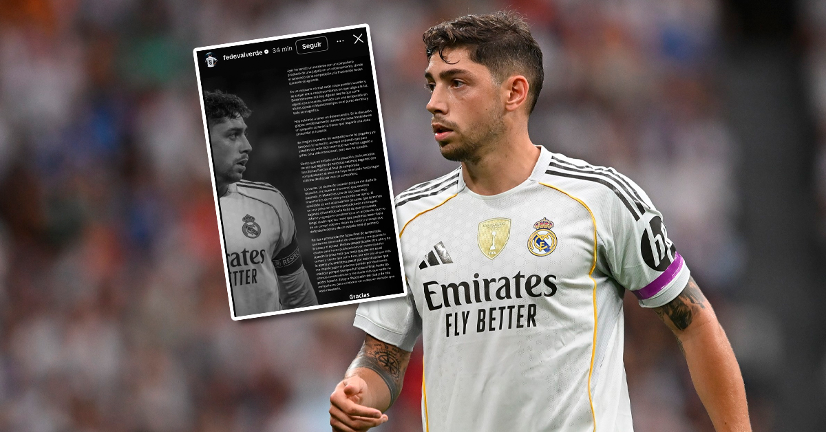 Valverde desmiente pelea con Tchouaméni en vestuarios del Real Madrid: "Hay alguien que corre con el cuento"
