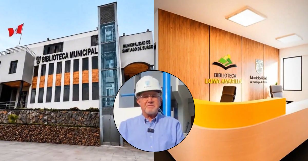 ¡Atención vecinos de Surco! Alcalde anuncia inauguración de Biblioteca Municipal en el distrito