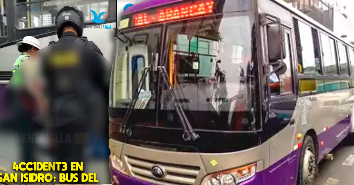 Motociclista de delivery fue atropellada por bus del corredor morado