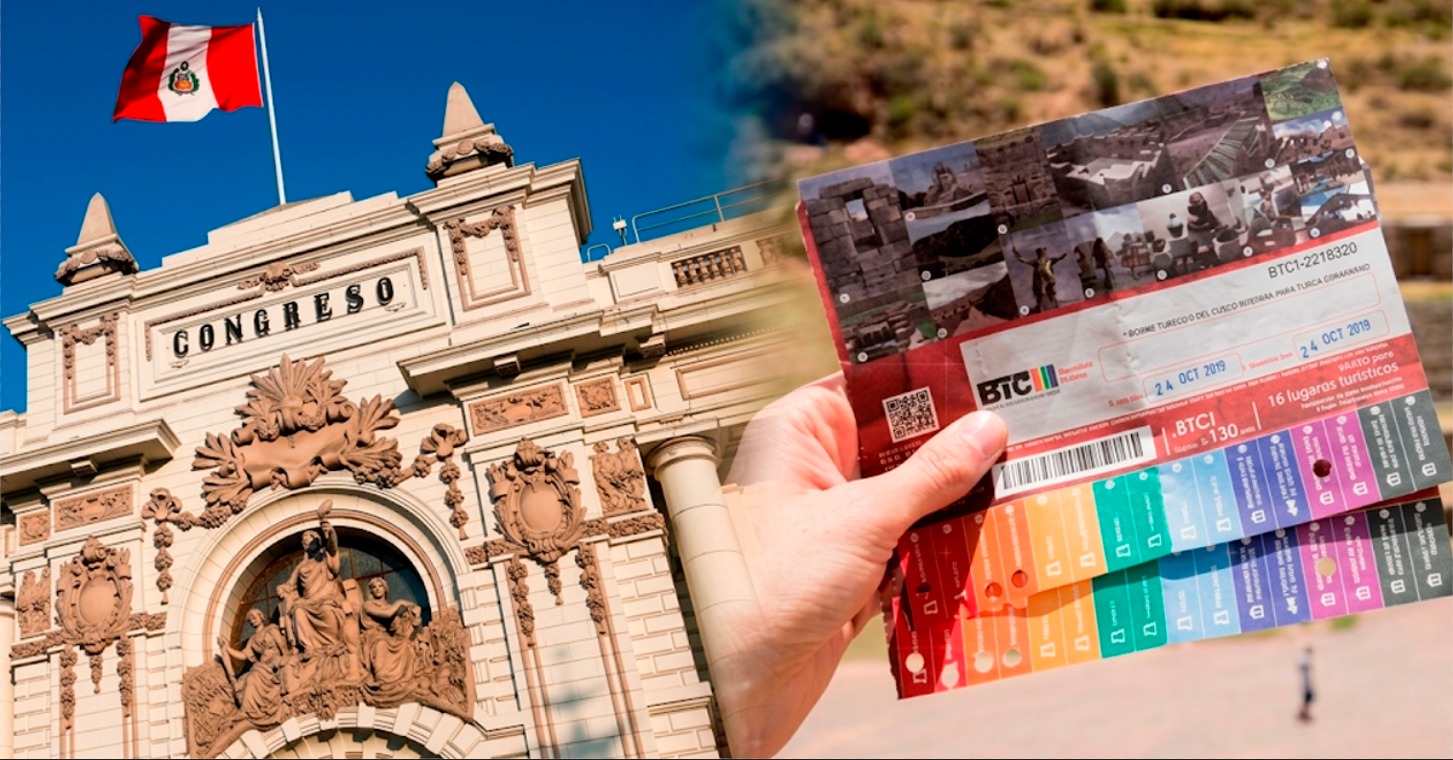 Congreso aprueba la Nueva Ley del Boleto Turístico: ¿Cómo funcionará?