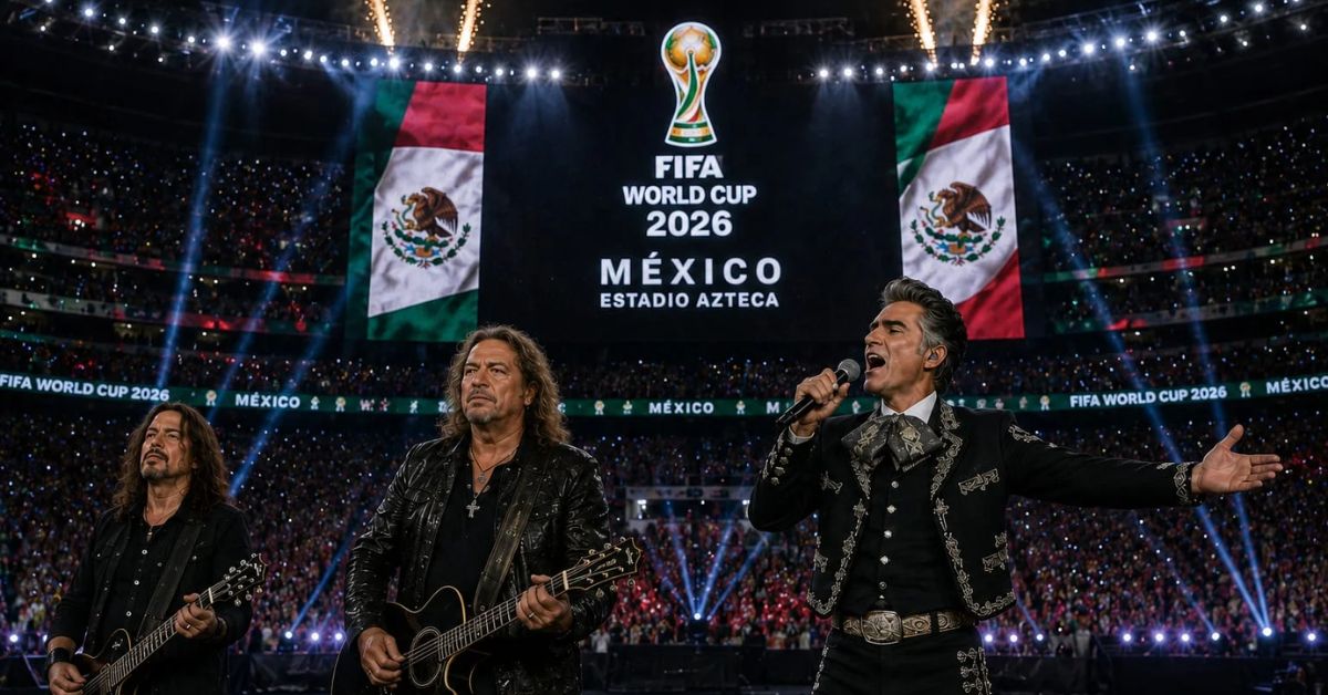 Mundial 2026: ¿Cuándo será la ceremonia de inauguración en México y que artistas formarán parte del show?