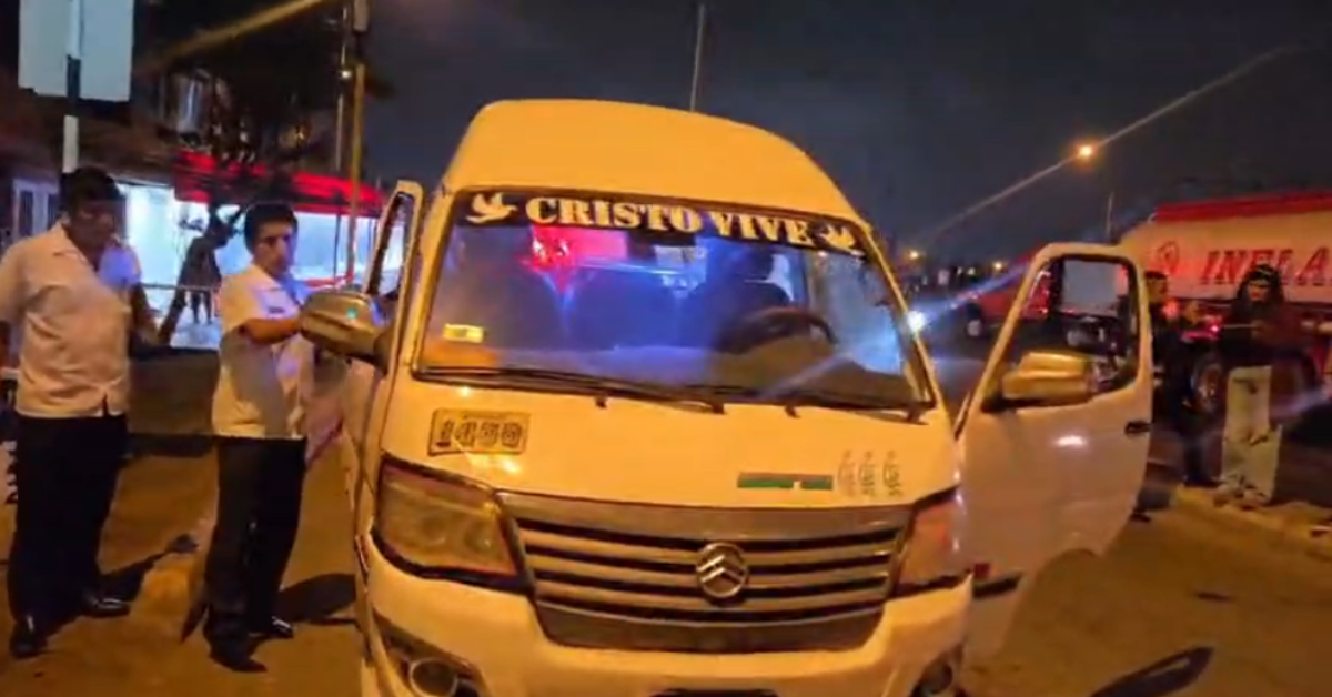 Ventanilla: Presuntos sicarios balean a chofer de combi en la avenida ...