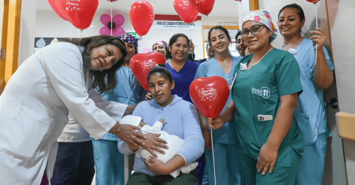 El mejor regalo por el Día de la Madre: Mamá primeriza celebra el alta médica de su bebé tras exitosa operación