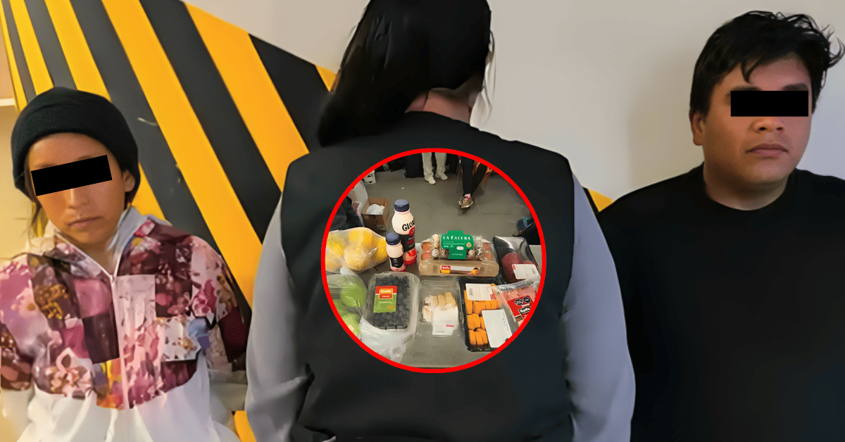 Huancayo: Capturan a tenderos que usaban a un bebé para sustraer productos de supermercado