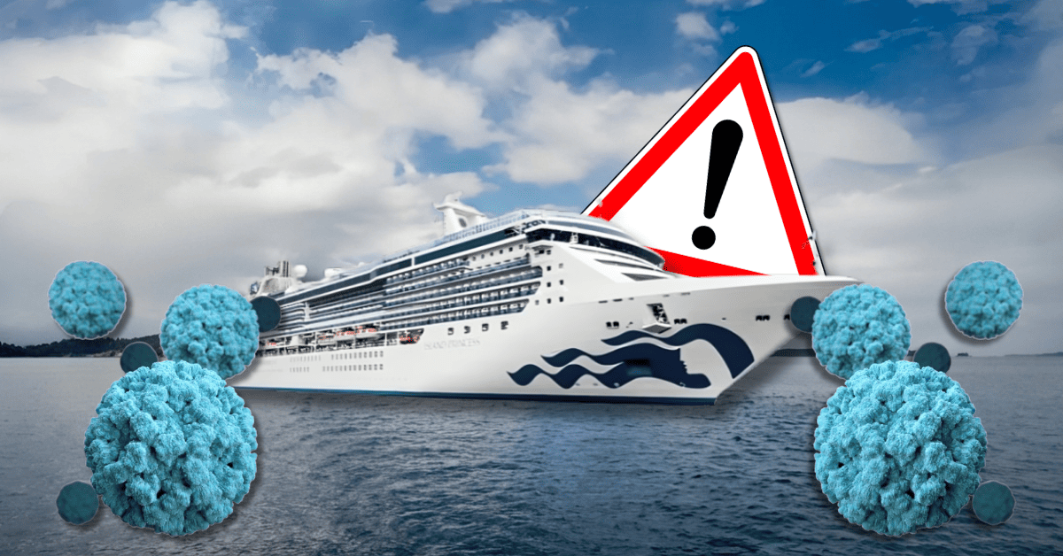 Alerta por brote de norovirus en crucero Caribbean Princess: Se reportó más de 100 personas enfermas