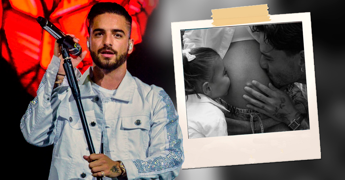 Maluma anuncia que será padre por segunda vez con tierna foto junto a su pareja y primera hija