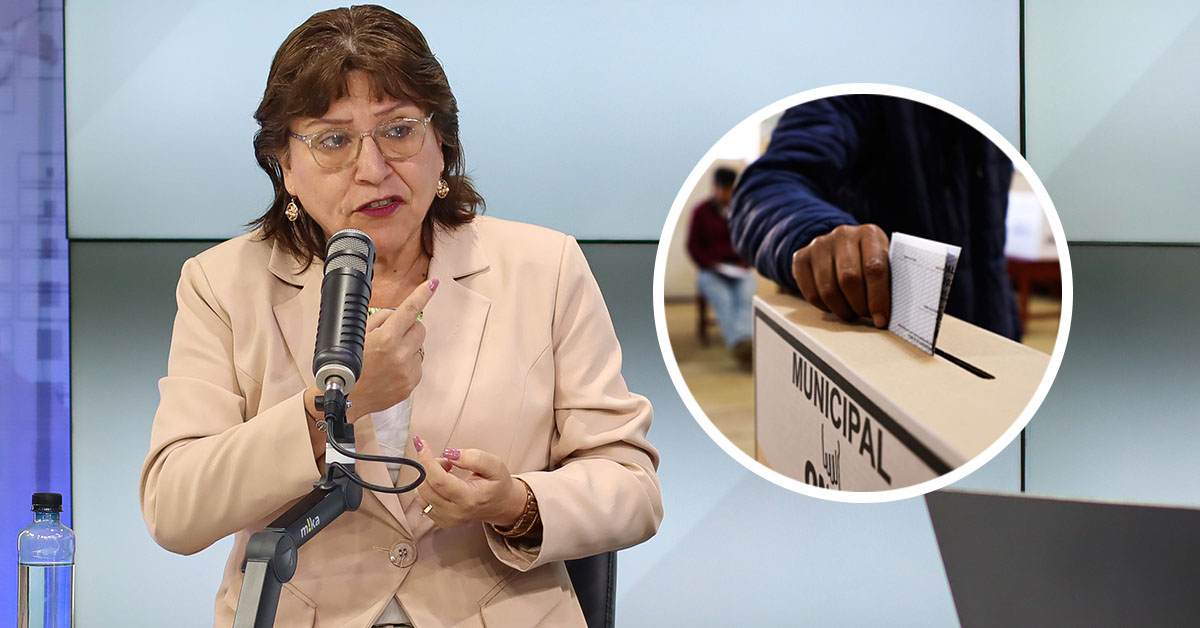 Delia Espinoza cuestiona narrativa de fraude en elecciones: 