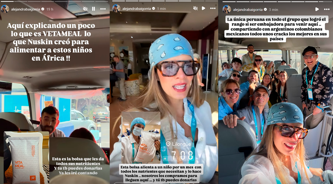 Alejandra viaj� a �frica.