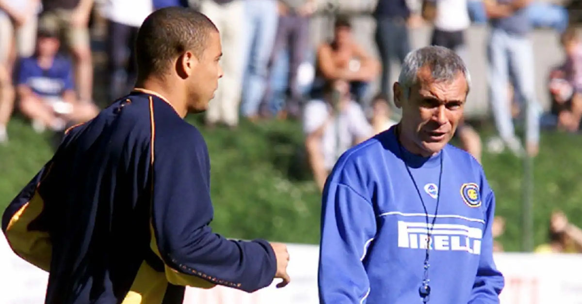 Ronaldo y H�ctor C�per no tuvieron una buena relaci�n en Inter.