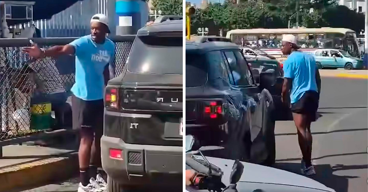 Sekou Gassama: Delantero protagoniza choque vehicular previo al partido Universitario vs. Sport Boys