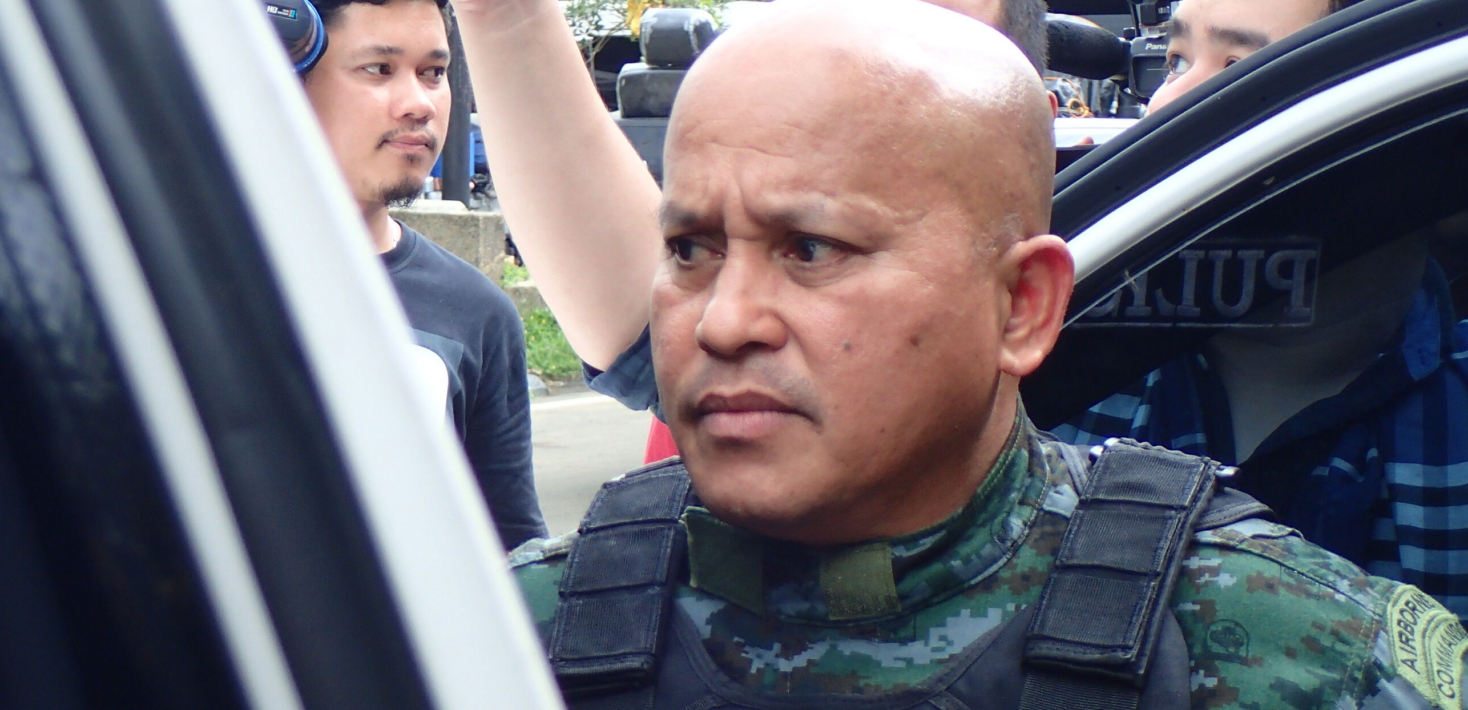 Ronald 'Bato' dela Rosa, ex jefe de la Polic�a Nacional de Filipinas.