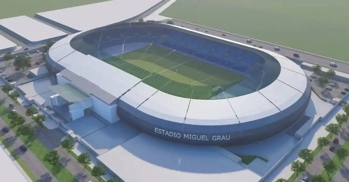 Piura: Reactivan trabajos de modernización del Estadio Miguel Grau con miras al regreso de la Liga 1