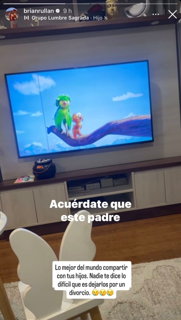 Brian Rullan sufre por sus hijos tras divorcio de Laura Spoya