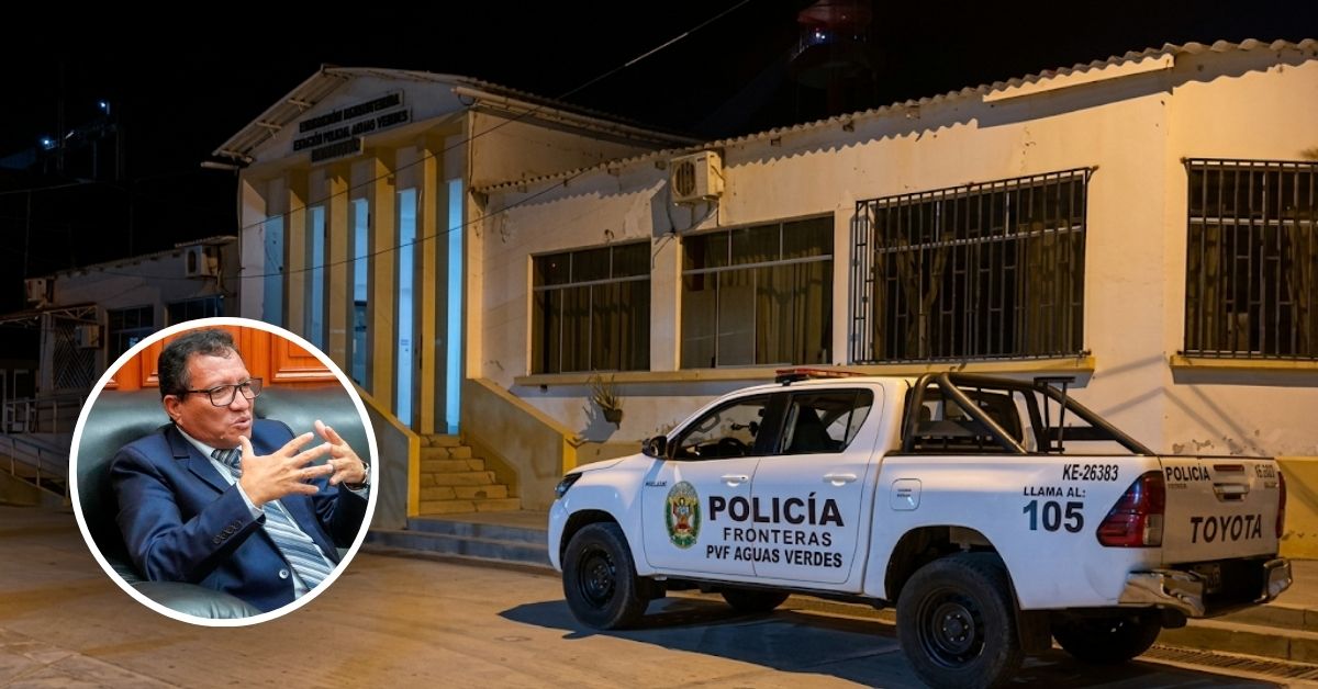 Detienen a alcalde de Contralmirante Villar por presuntos actos ilícitos durante megaoperativo en Tumbes