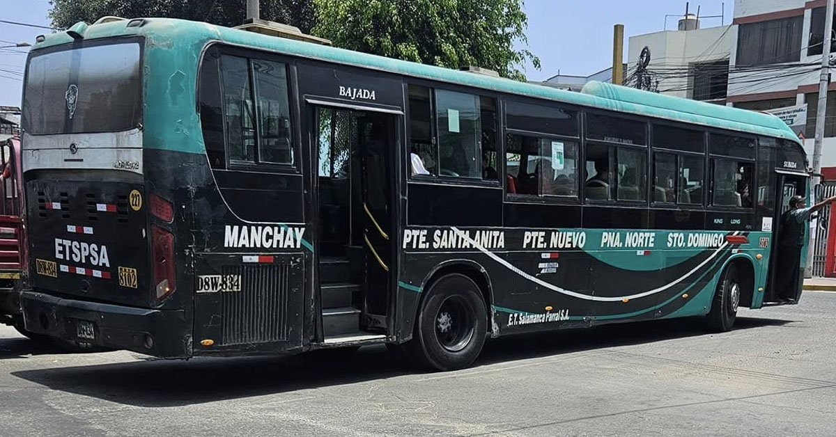 E.T. Salamanca suspende sus operaciones luego que bus lleno de pasajeros fuera atacado a balazos en Carabayllo