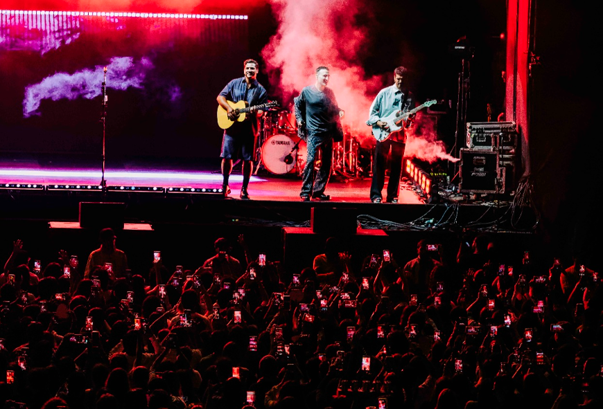 Reik uni� varias generaciones en concierto en Lima el 14 de mayo.