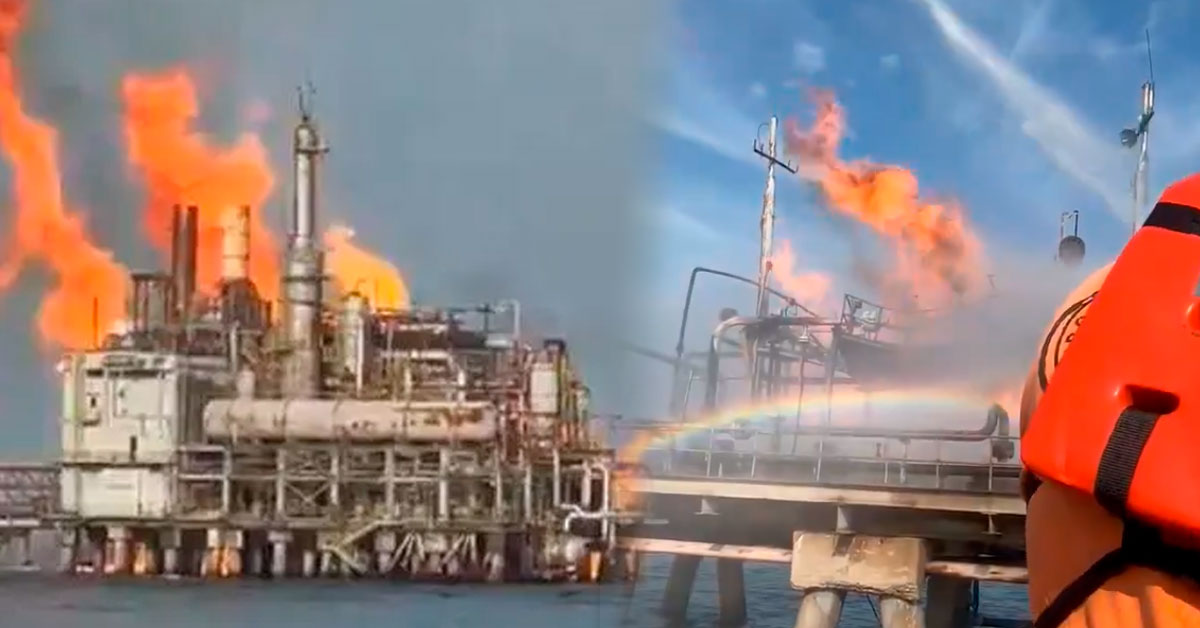 Fuerte explosión e incendio en planta de gas dejó varios heridos: Caso bajo investigación