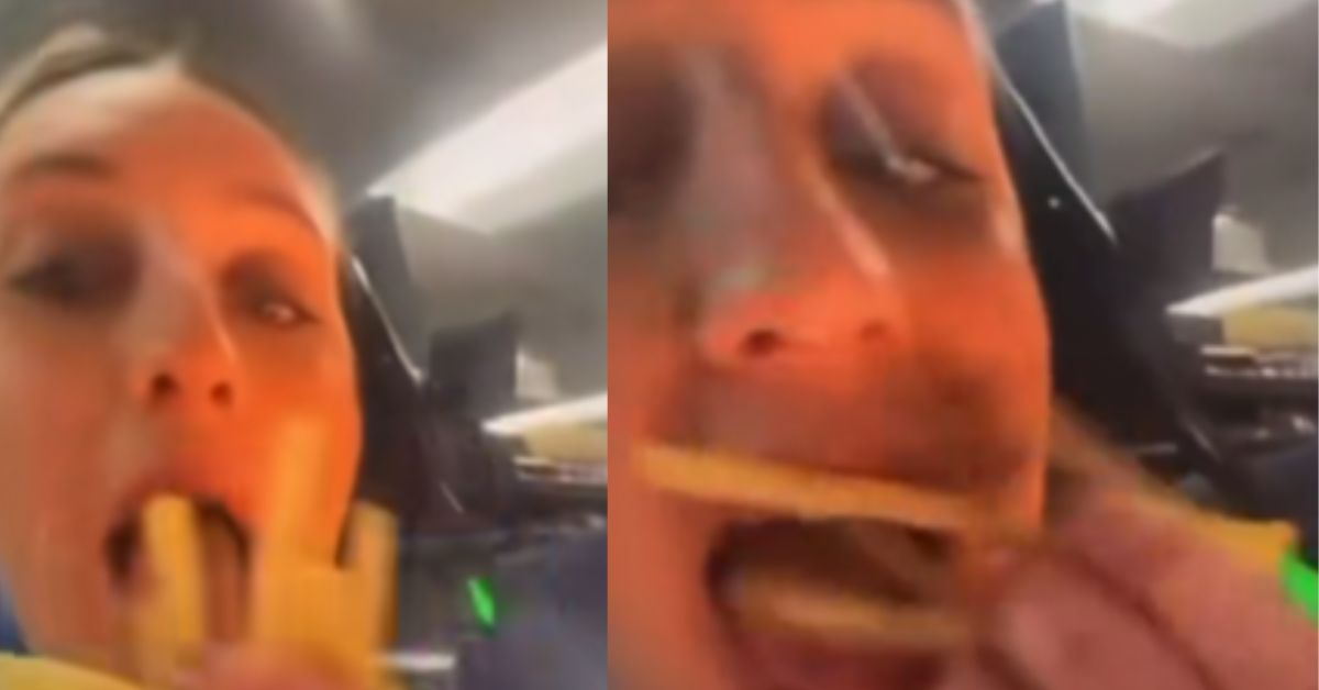 Empleada de FAMOSA cadena de restaurantes de COMIDA RÁPIDA metía alimentos en su boca antes de servirlos