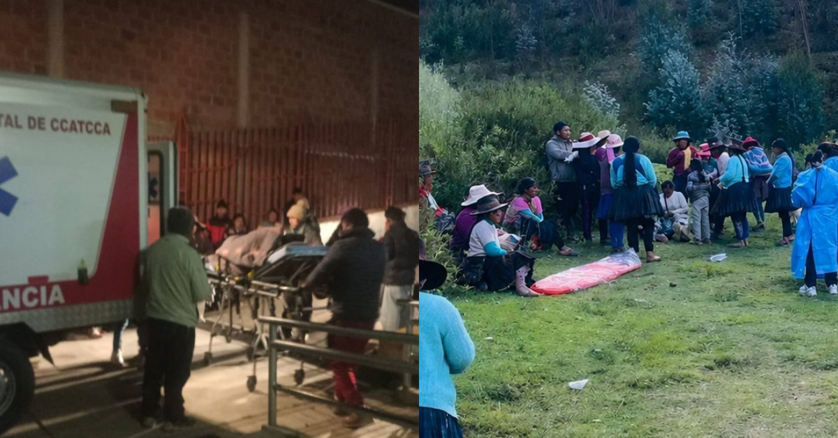 Cusco: Al menos cinco fallecidos y más de 20 heridos deja caída de un camión al abismo en Paucartambo