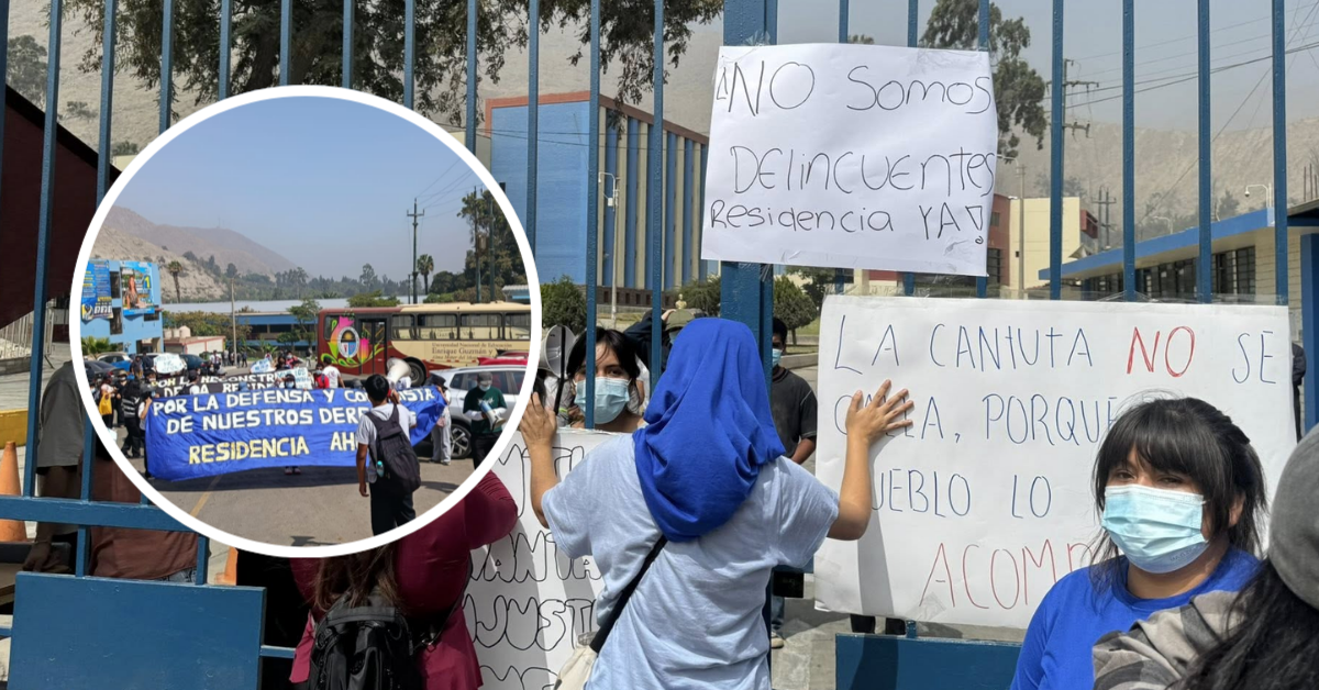 La Cantuta: Estudiantes toman residencia universitaria denunciando que es ocupada por docentes y personas ajenas