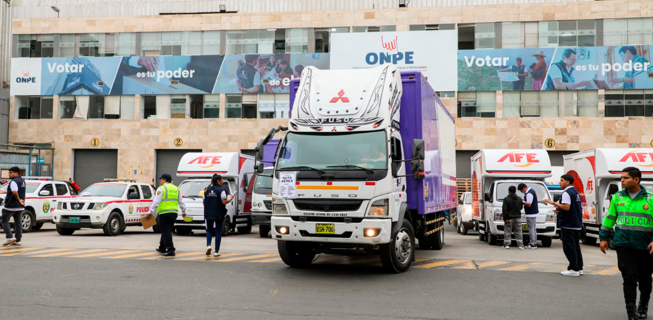 Elecciones 2026: ONPE inicia traslado del material electoral para la segunda vuelta presidencial