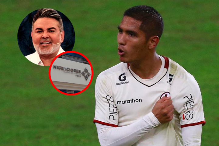 Hurtado habría intercedido para facilitar trámites irregulares en veneficio del futbolista.