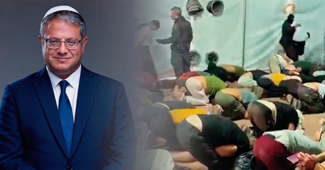 Ministro israelí genera indignación por humillar a activistas de una flotilla humanitaria