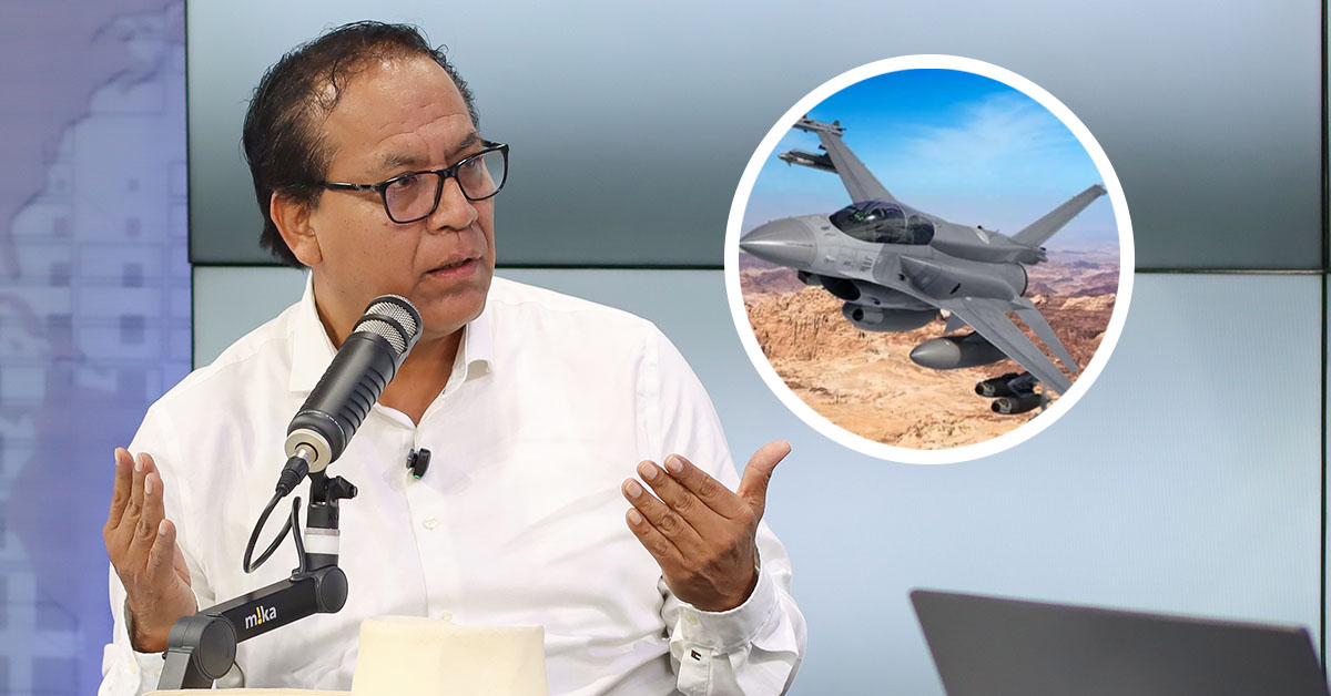 Roberto Sánchez descarta revisar compra de aviones F-16 en eventual gobierno: 