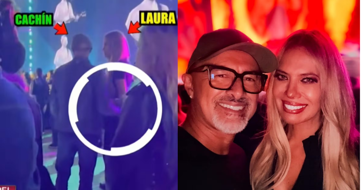 ¡AMPAY! Carlos Alcántara y Laura Huarcayo son captados tomados de la mano en concierto