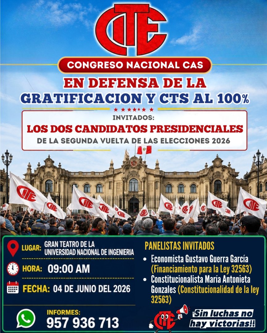 Comunicado de CITE Per�