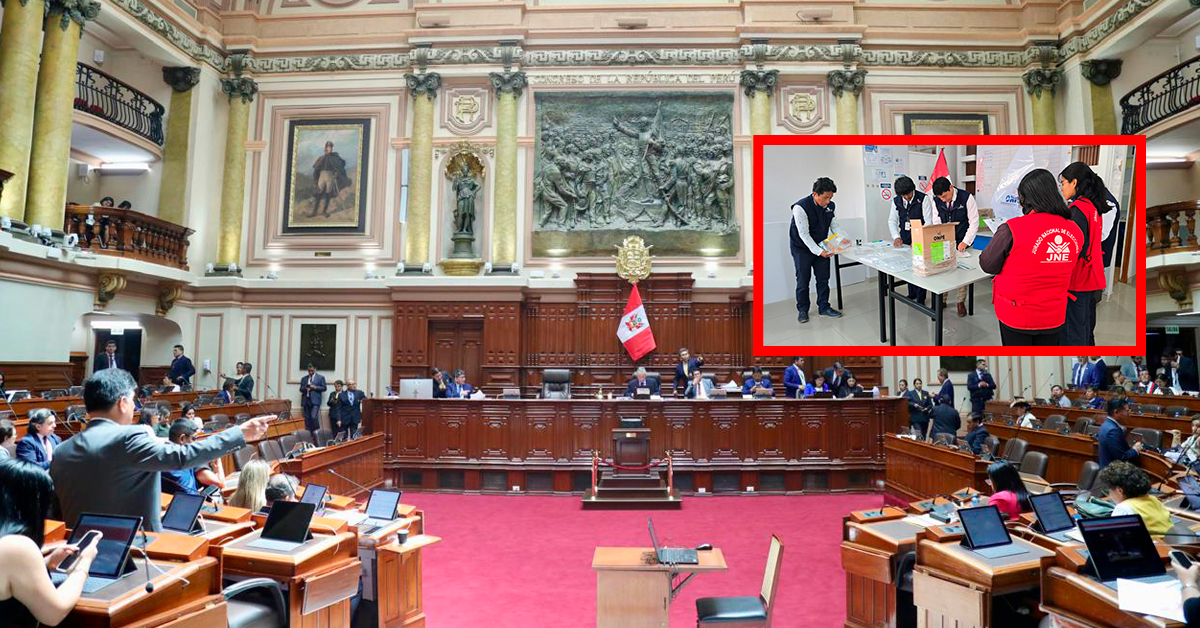 Congreso: Proponen tipificar como delito de traición a la patria al fraude electoral