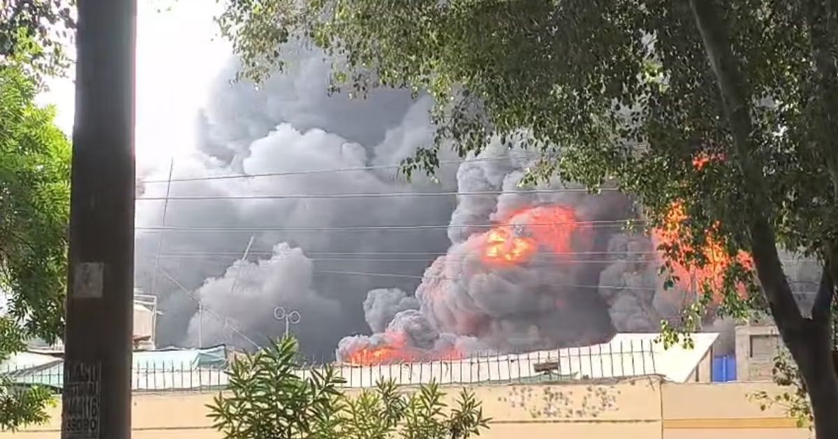Incendio en Ate: Senamhi alerta que contaminación del aire se desplazará hacia otros distritos afectando la salud