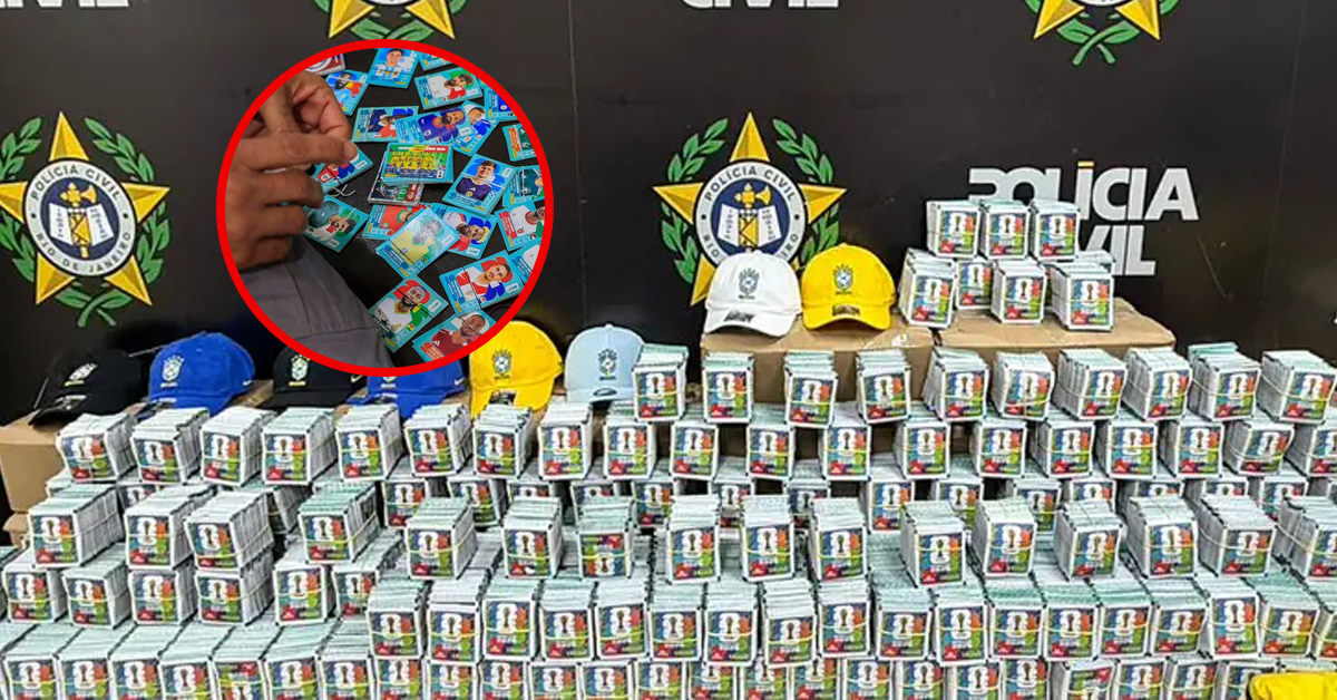 Policía incauta 200 mil pegatinas falsas del álbum oficial del Mundial 2026 de Panini