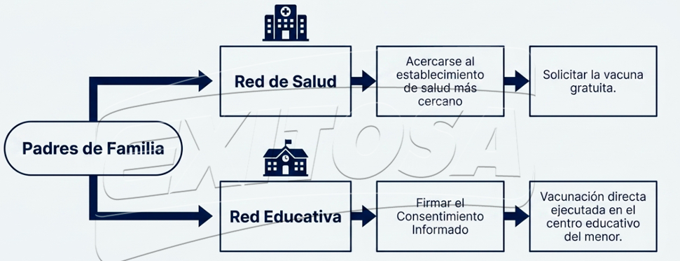 Dos v�as para la inmunizaci�n a menores en el pa�s.
