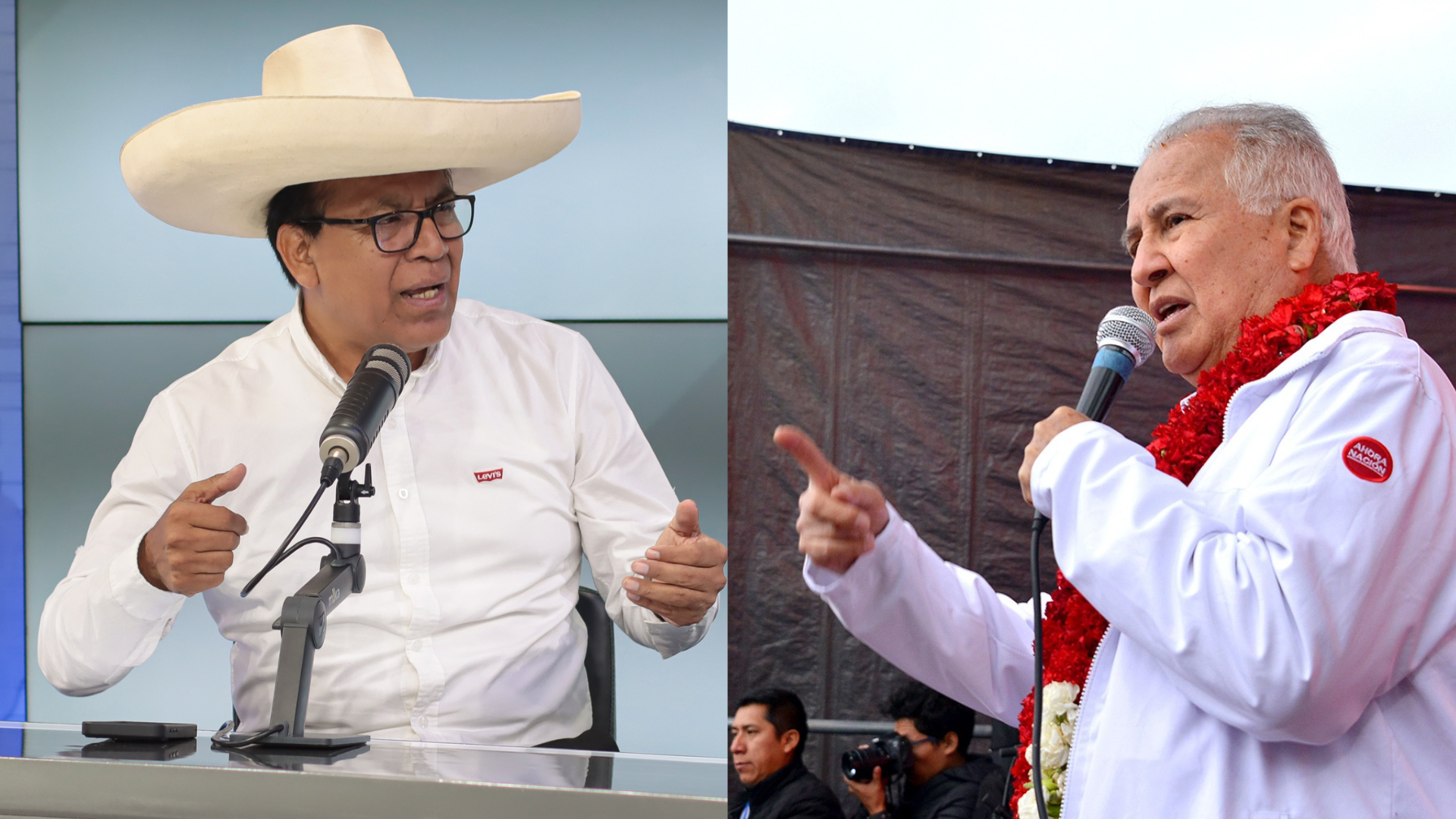 Ahora Nación de Alfonso López-Chau anuncia respaldo a Roberto Sánchez para la segunda vuelta presidencial