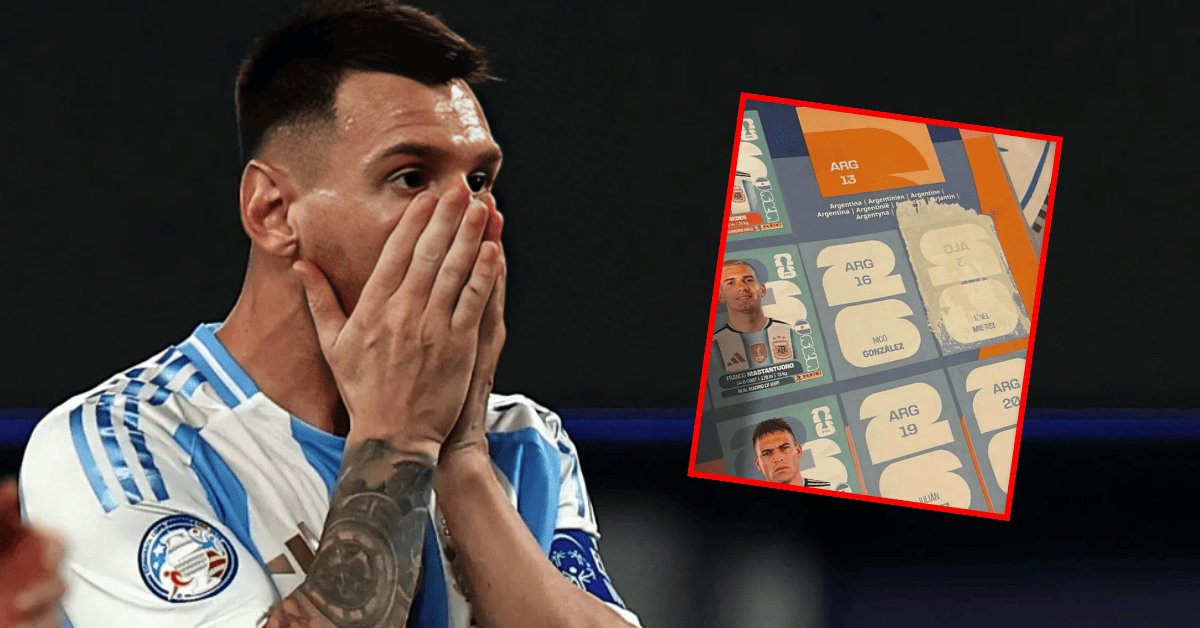 Mundial 2026: Un niño llevó su álbum de la Copa del Mundo al colegio y le robaron la figurita de Lionel Messi