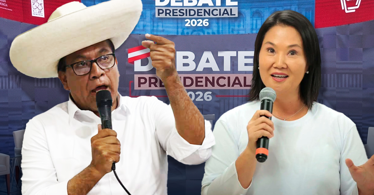 Debate técnico 2026: JNE exhorta a partidos de Fujimori y Sánchez a evitar violencia y centrarse en planes de gobierno