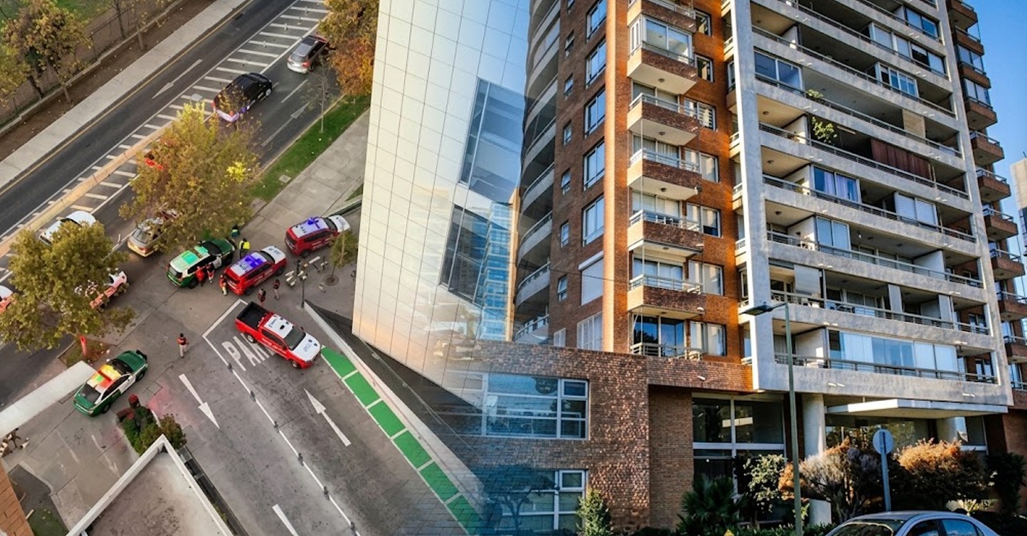 Tragedia en Las Condes: Menor de 2 años muere tras caer desde el piso 11 de un edificio