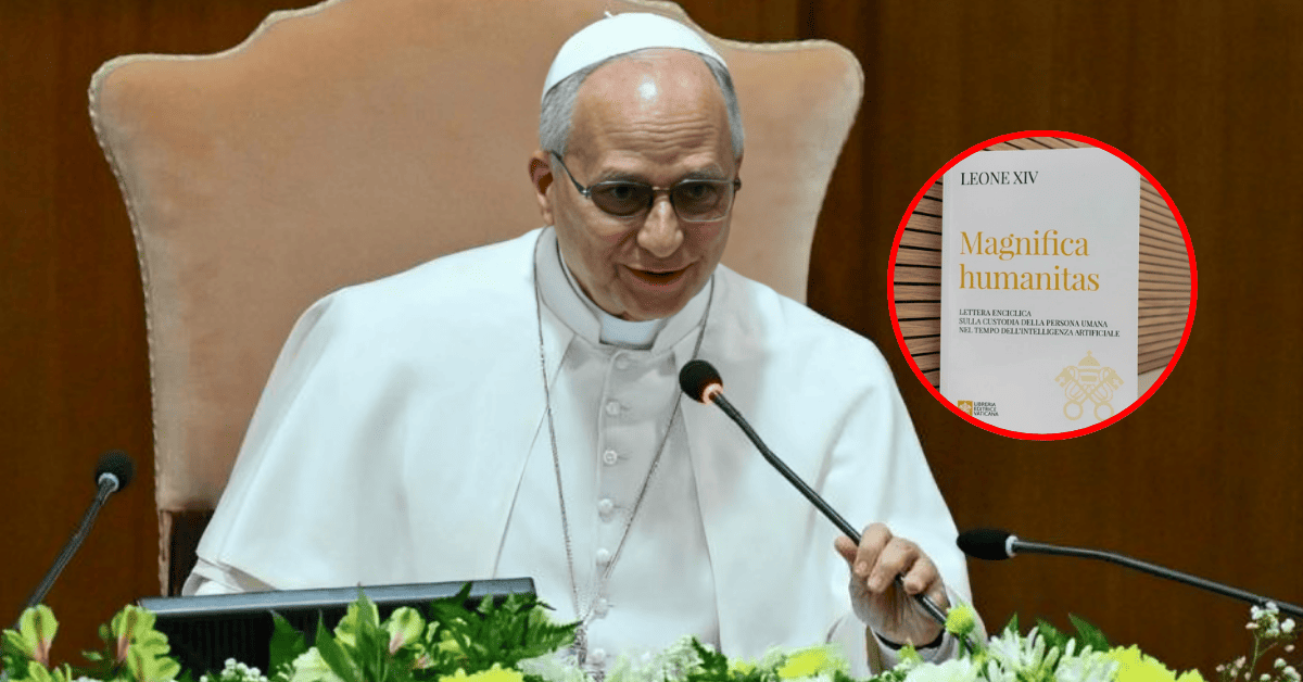 Papa León XIV presentó su primera encíclica "Magnifica Humanitas": "La IA tiene que ser desarmada"