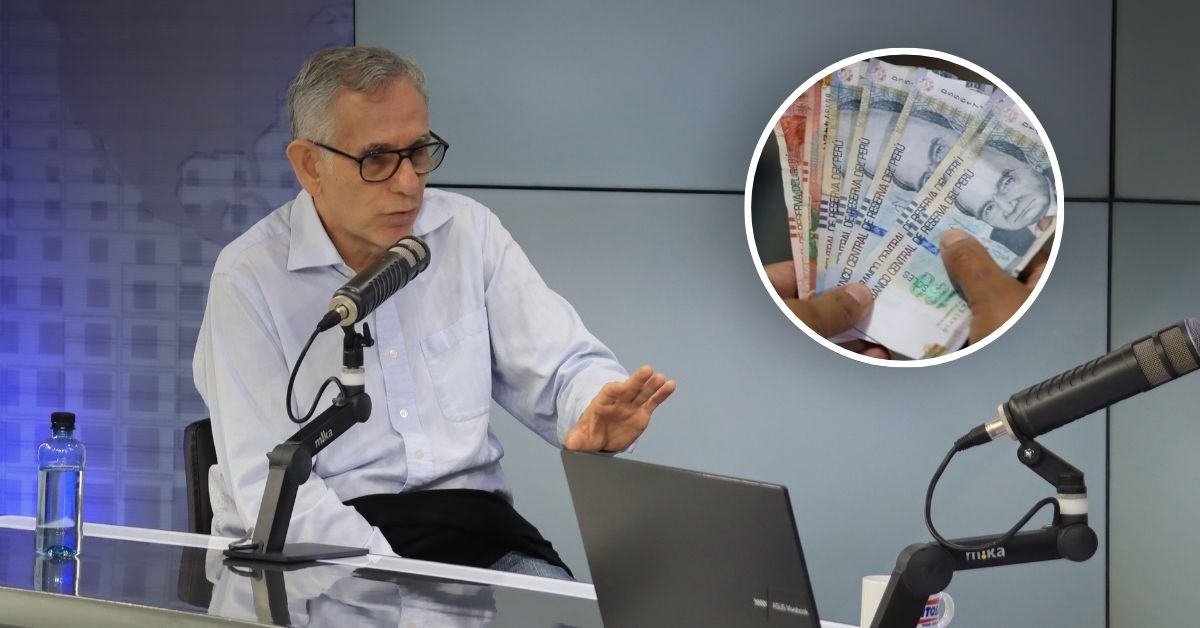 Pedro Francke defiende propuesta de Roberto Sánchez para aumentar el sueldo mínimo: 'Por supuesto que es realista'